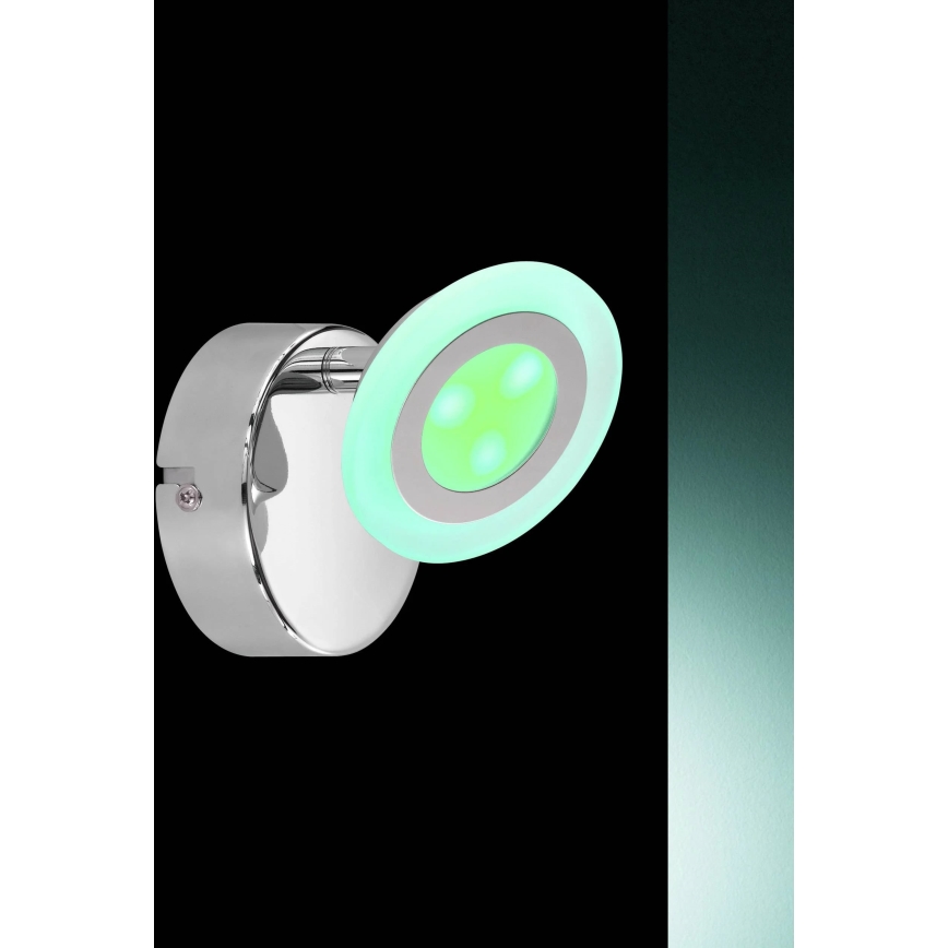 Wofi 4228.02.01.6000 - LED RGB Dimmelhető spotlámpa GEMMA LED/5W/230V + távirányító