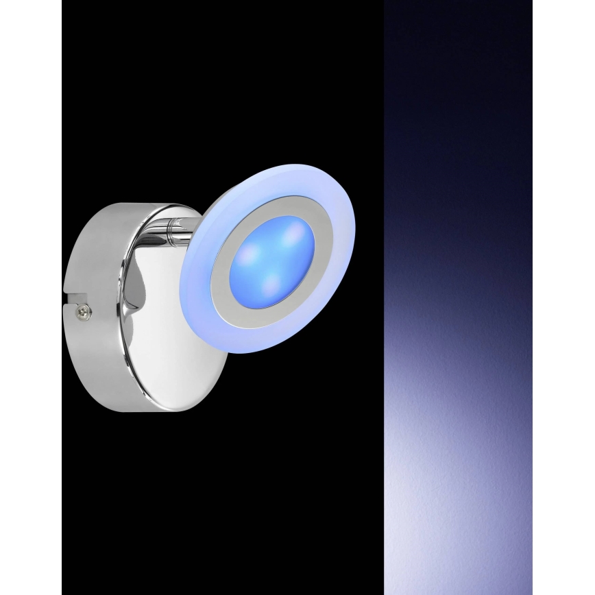 Wofi 4228.02.01.6000 - LED RGB Dimmelhető spotlámpa GEMMA LED/5W/230V + távirányító