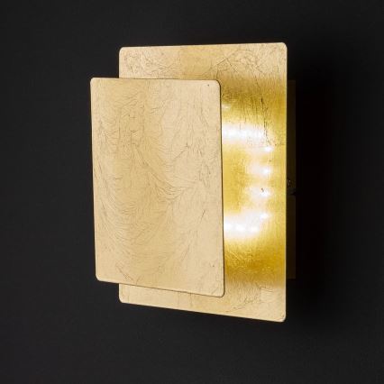 Wofi 451401159000 - LED Fali lámpa FEY LED/8W/230V arany