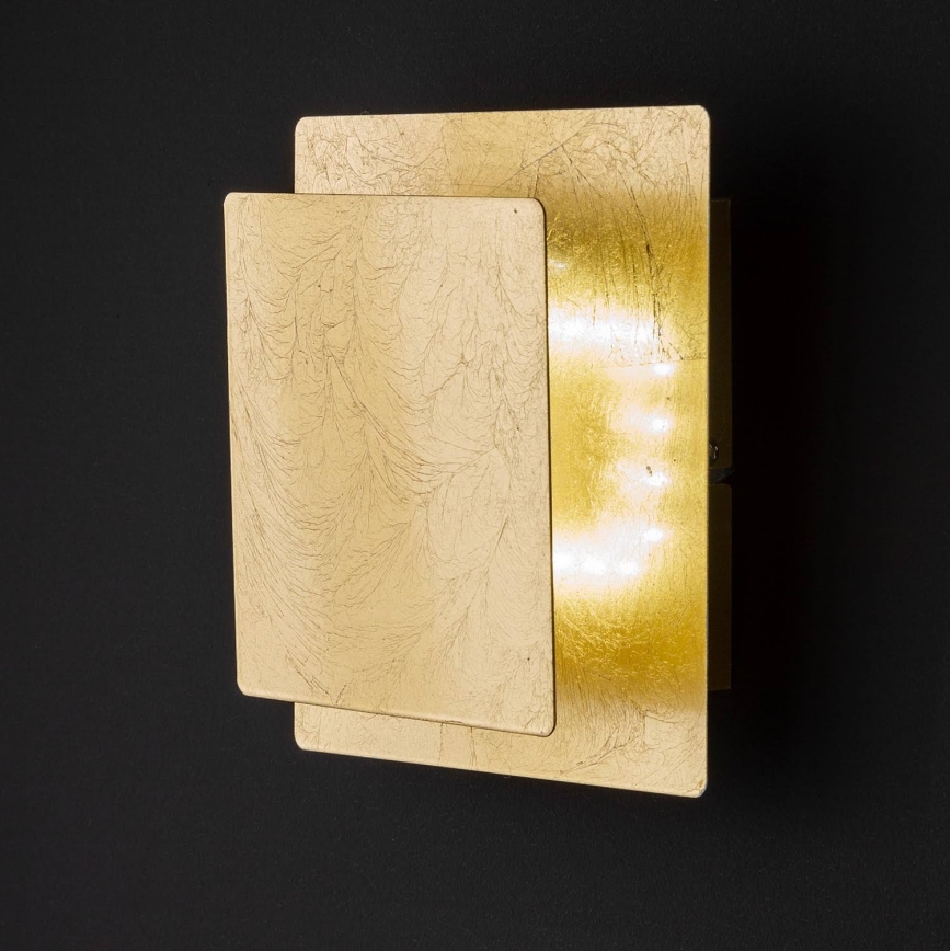 Wofi 451401159000 - LED Fali lámpa FEY LED/8W/230V arany