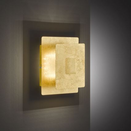 Wofi 451801159000 - LED Fali lámpa ENNIS LED/6W/230V arany