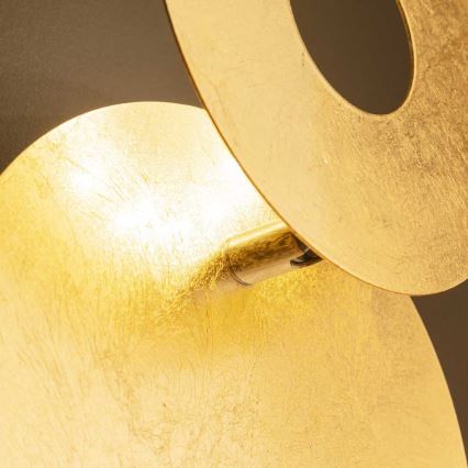 Wofi 451901159000 - LED Fali lámpa AFIR LED/6W/230V arany