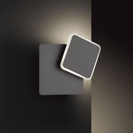 Wofi 4785.01.10.9000 - LED fali lámpa SUTTER LED/4,5W/230V 3000K fekete