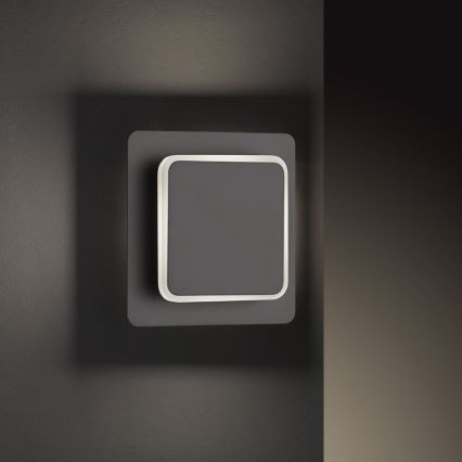 Wofi 4785.01.10.9000 - LED fali lámpa SUTTER LED/4,5W/230V 3000K fekete