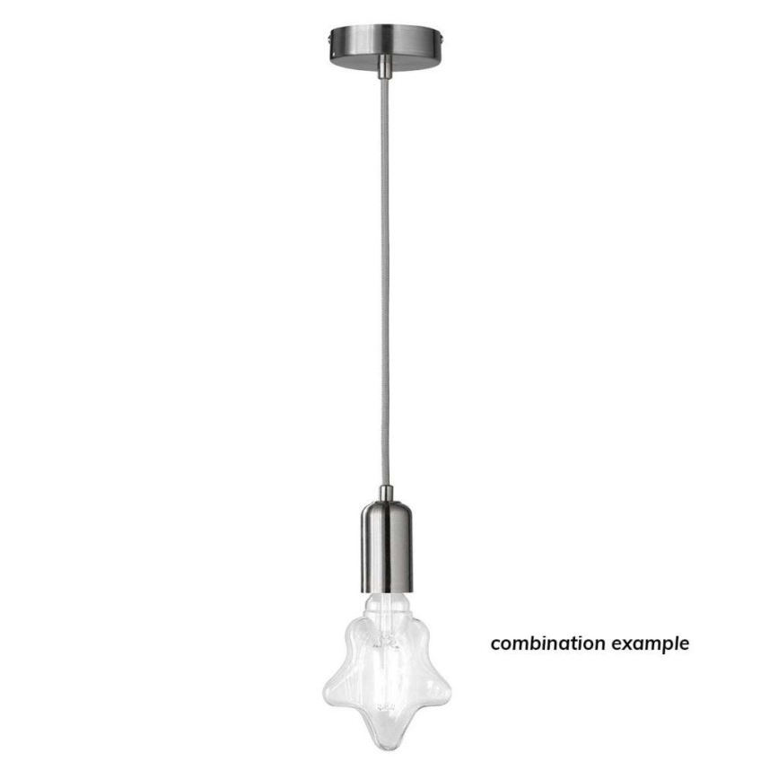 Wofi 6200.01.64.7000 - Csillár zsinóron DRESS 1xE27/60W/230V