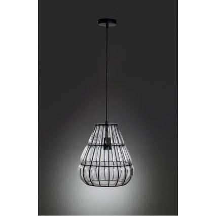 Wofi 6404.01.10.9000 - Csillár zsinóron BANKS 1xE27/40W/230V