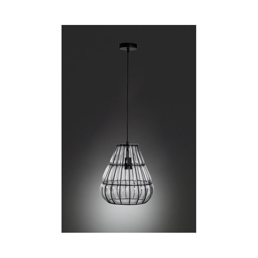 Wofi 6404.01.10.9000 - Csillár zsinóron BANKS 1xE27/40W/230V