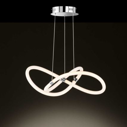 Wofi 6883.01.01.9000 - LED Dimmelhető csillár zsinóron MIRA LED/37W/230V 3000-6000K + távirányító