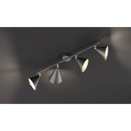 Wofi 70108G - Spotlámpa GLORIA 4xE14/28W/230V