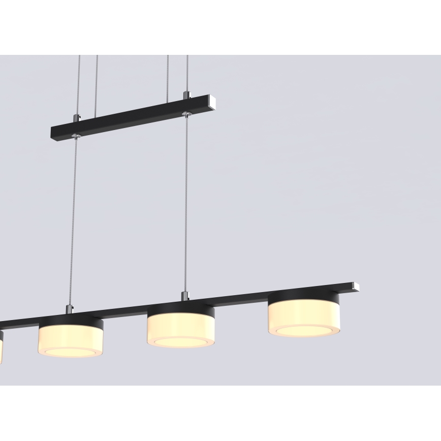 Wofi 7054-502 - LED Dimmelhető csillár zsinóron JESSE LED/21W/230V fekete