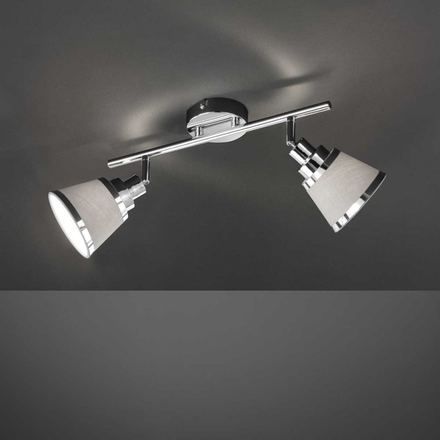 Wofi 719202019000 - Spotlámpa ZOON 2xE14/28W/230V