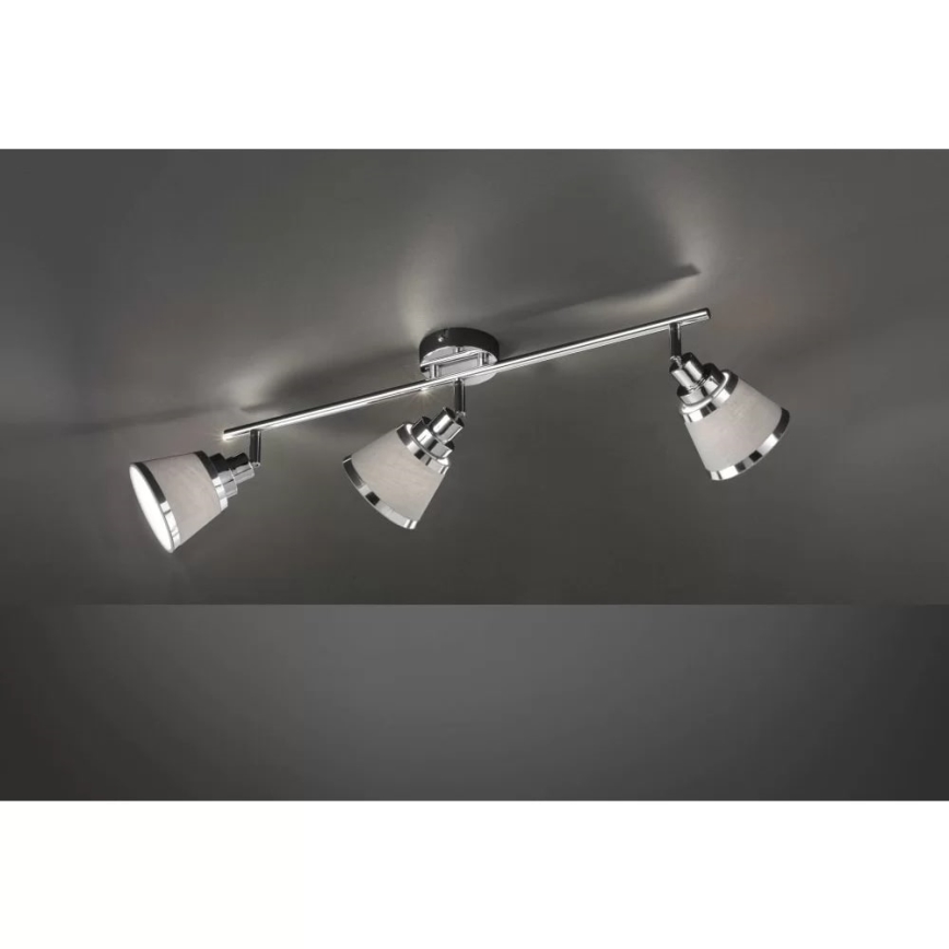 Wofi 719203019000 - Spotlámpa ZOON 3xE14/28W/230V