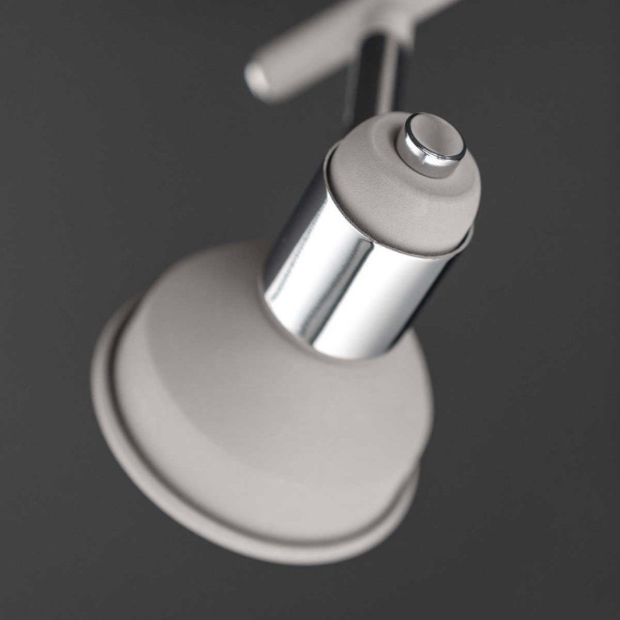 Wofi 784102509000 - Spotlámpa ISABEL 2xGU10/28W/230V szürke