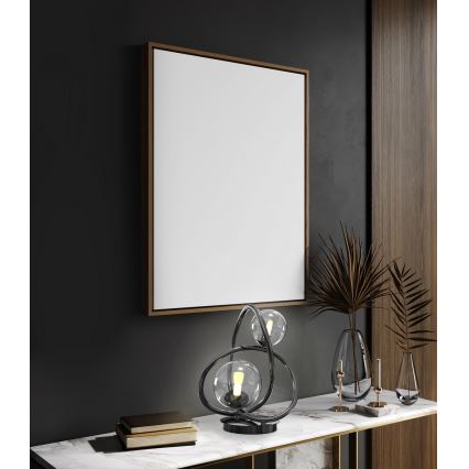 Wofi 8014-205 - LED Asztali lámpa NANCY 2xG9/3,5W/230V fekete/fényezett króm