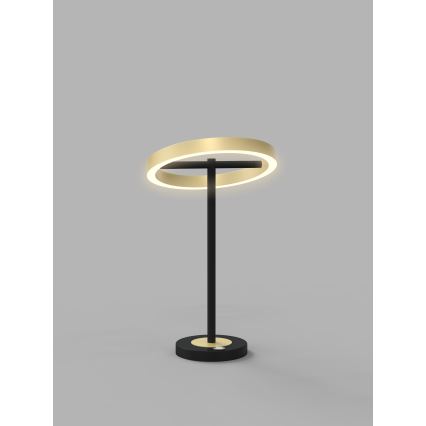 Wofi 8016-104 - LED Dimmelhető asztali lámpa érintős BREST LED/10,5W/230V fekete/arany