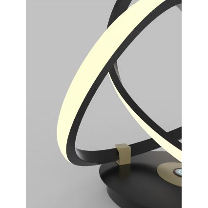 Wofi 8134-104 - LED Dimmelhető asztali lámpa érintős INDIGO LED/10,5W/230V fekete/arany