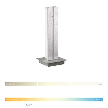 Wofi 8379.02.70.7000 - LED Dimmelhető érintős asztali lámpa ARLON LED/12W/230V