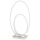 Wofi 8762.01.06.9000 - LED Dimmelhető asztali lámpa NIA LED/16W/230V fehér