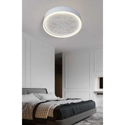 Wofi 9002-103M - LED Dimmelhető mennyezeti lámpa BORDEAUX LED/37W/230V ezüst