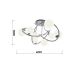 Wofi 9014-807 - LED Felületre szerelhető csillár NANCY 8xG9/3,5W/230V fényezett króm