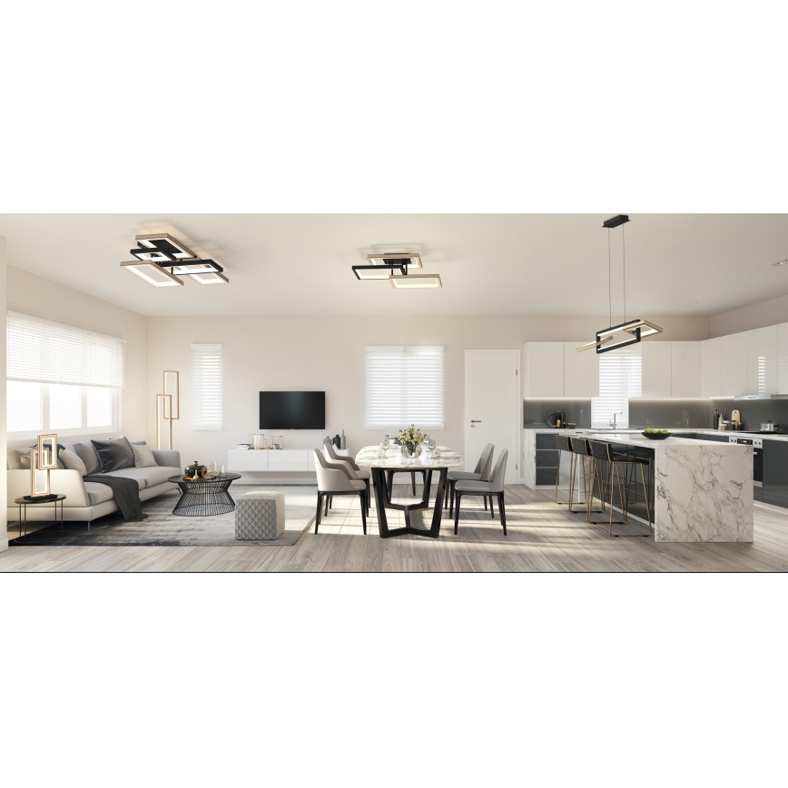 Wofi 9022-306M - LED dimmelhető mennyezeti lámpa MATERA LED/37W/230V