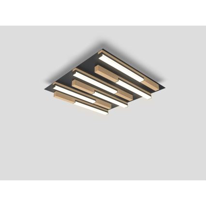 Wofi 9031-606 - LED dimmelhető mennyezeti lámpa PALERMO LED/26W/230V kaucsukfa