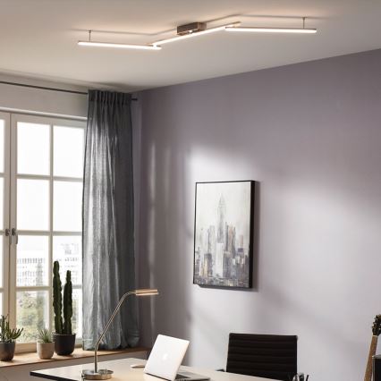 Wofi 9163.03.01.0000 - LED Felületre szerelhető csillár CLAY 3xLED/10W/230V