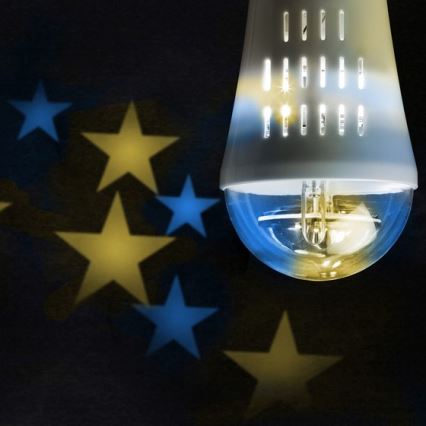 Wofi 9746 - LED Dekoratív izzó STARS E27/4W/230V