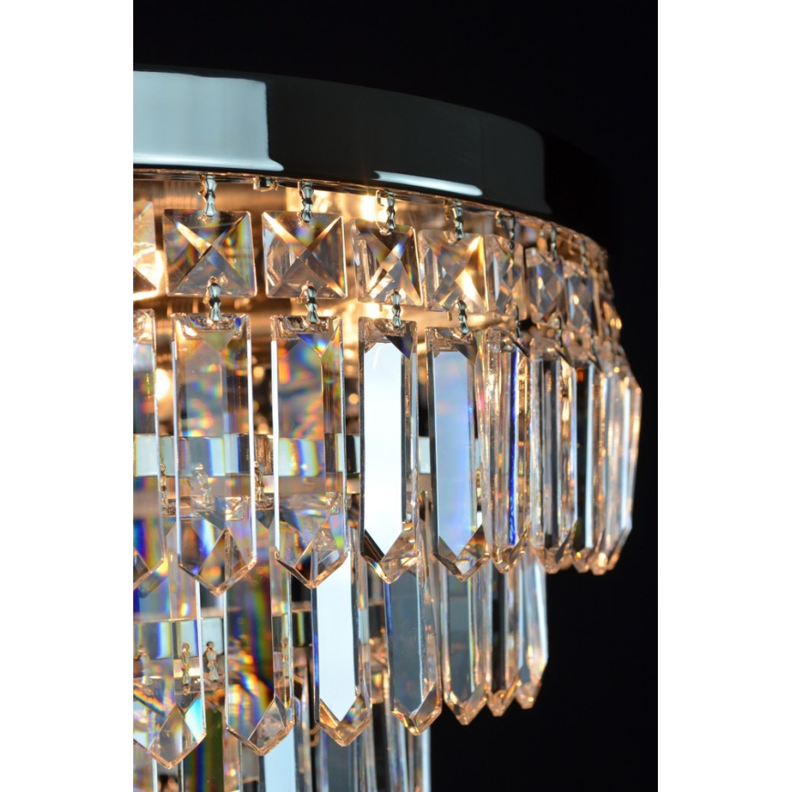 Wranovsky JWZ024060301 - Kristály csillár PORTO 5xE14/40W/230V + 1xE27