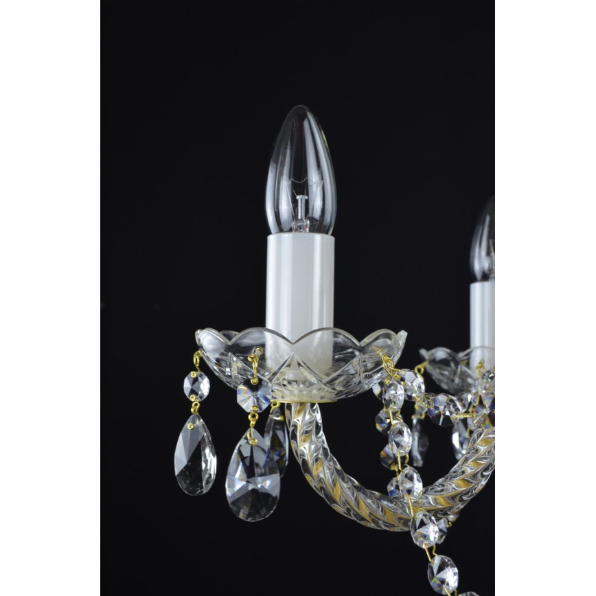 Wranovsky JWZ109052100 - Kristály csillár láncon BALANCE 5xE14/40W/230V