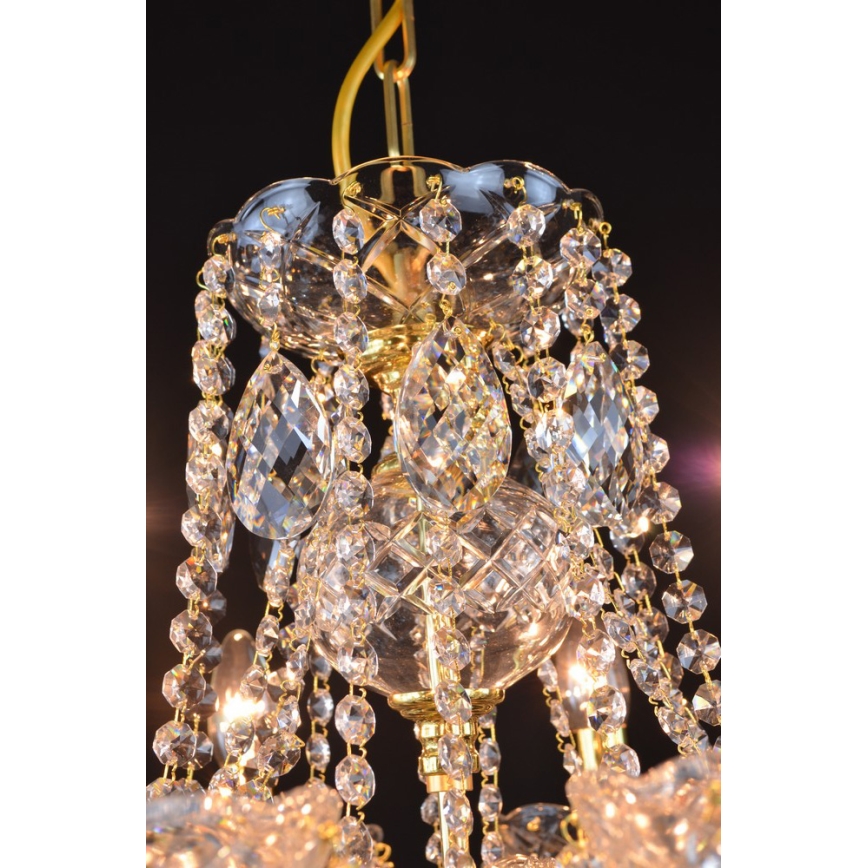 Wranovsky JWZ151082130 - Kristály csillár láncon CLASSE 8xE14/40W/230V