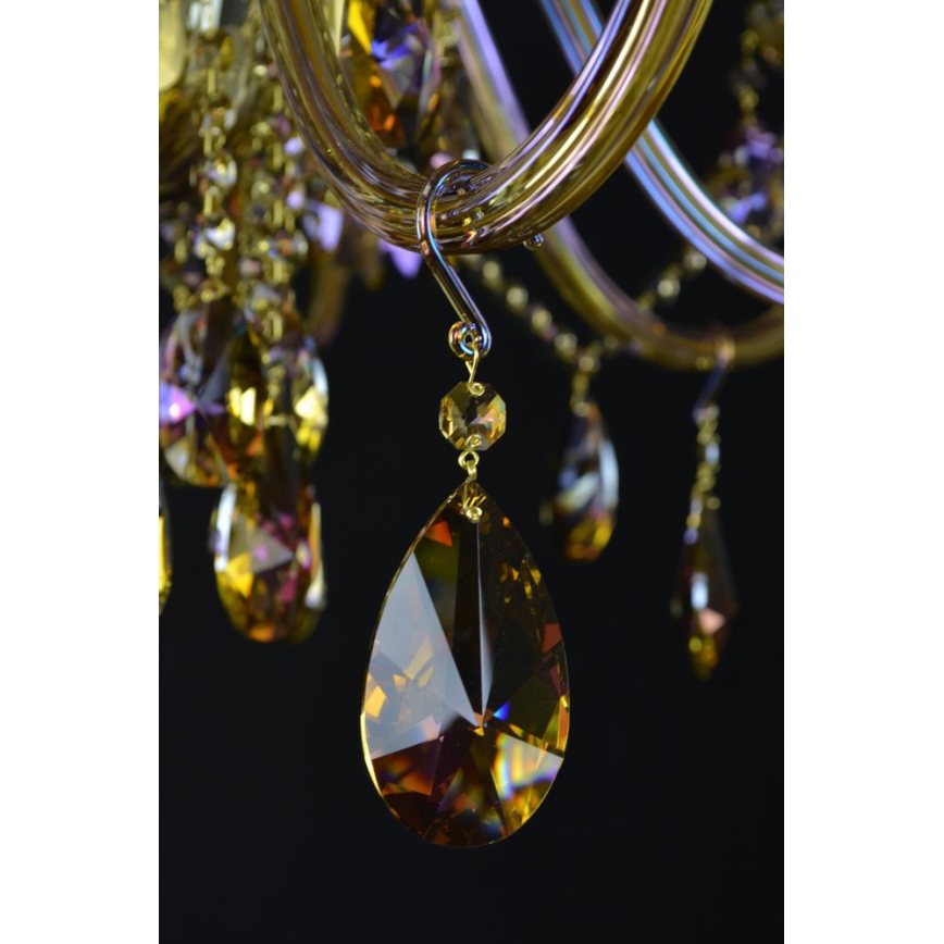 Wranovsky JWZ167061100 - Kristály csillár láncon CLARIT 6xE14/40W/230V