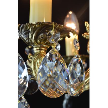 Wranovsky JWZ207061100 - Kristály csillár láncon DRACO 6xE14/40W/230V