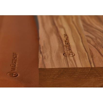 Wüsthof - AMICI konyhai vágódeszka 35x20 cm olívafából