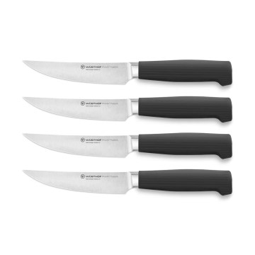 Wüsthof - PARTNER steakkés készlet, 4 db, fekete
