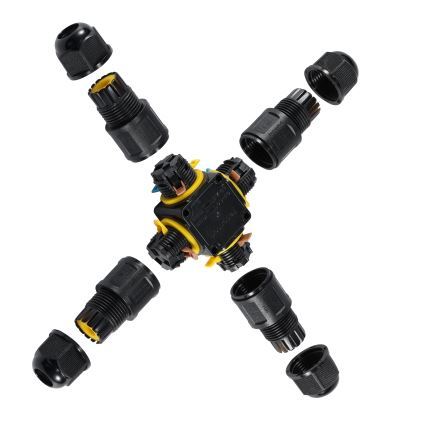 X csatlakozó IP68 450V