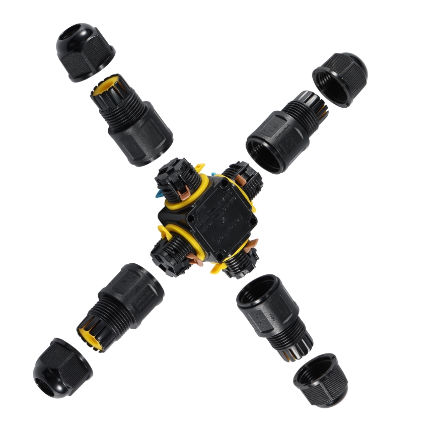 X csatlakozó IP68 450V