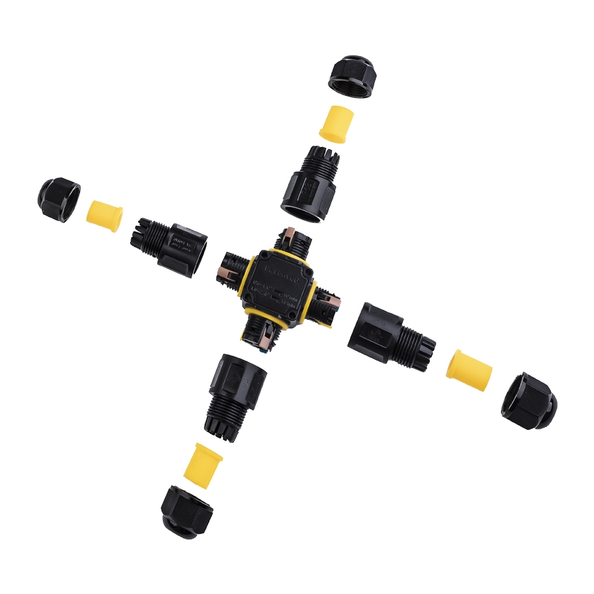 X csatlakozó IP68 450V