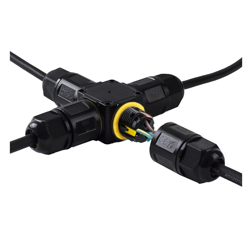 X csatlakozó IP68 450V