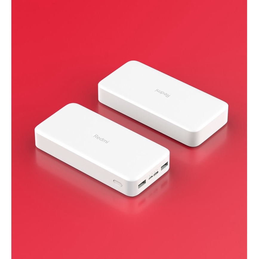 Xiaomi 20000 mAh Redmi 18W Gyorstöltő Powerbank Fehér