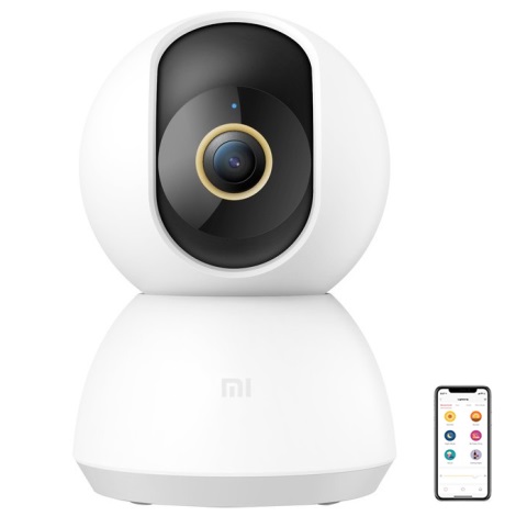 Xiaomi - Intelligens biztonsági videókamera 2K Wi-Fi 360°