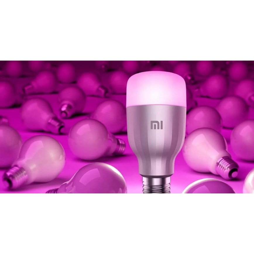 Xiaomi - LED RGB Dimmelhető izzó E27/9W/230V 1700-6500K Wi-Fi