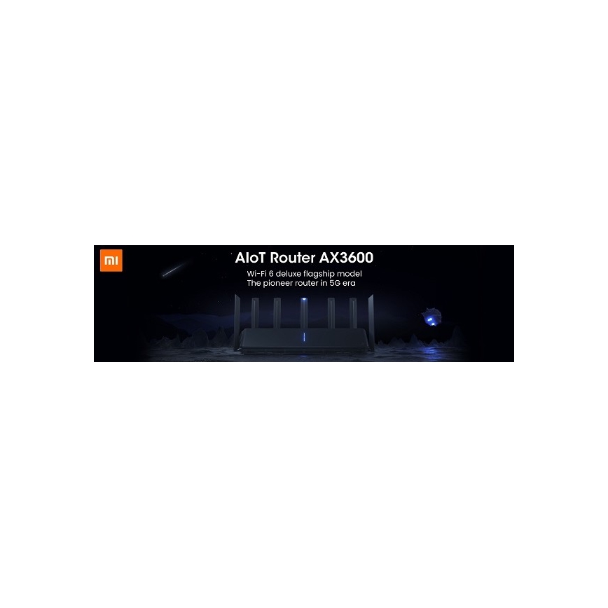 Xiaomi Mi AIoT Wi-Fi Router AX3600 fekete