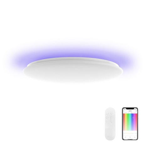 Xiaomi Yeelight - LED RGB Dimmelhető mennyezeti lámpa ARWEN 450C LED/50W/230V IP50 CRI 90 + távirányító Wi-Fi/BT