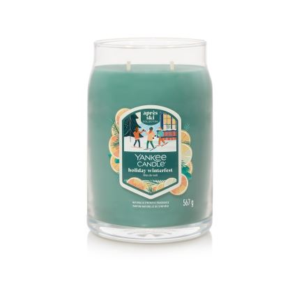 Yankee Candle - Illatos gyertya HOLIDAY WINTERFEST nagy 567g 60-90 óra.