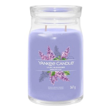 Yankee Candle - Illatos gyertya LILAC BLOSSOMS nagy 567 g 60-90 óra