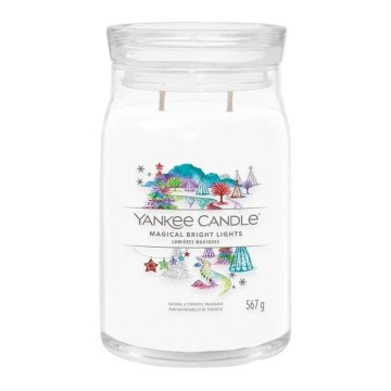 Yankee Candle - Illatos gyertya MAGICAL BRIGHT LIGHTS nagy 567g 60-90 óra.