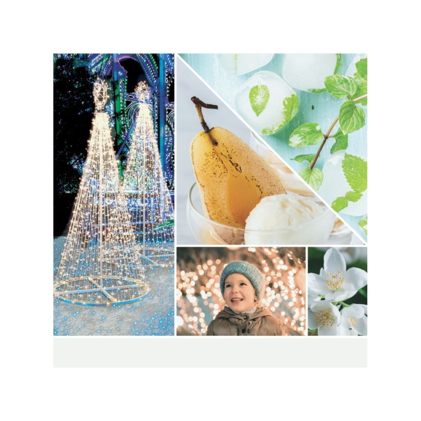 Yankee Candle - Illatos gyertya MAGICAL BRIGHT LIGHTS nagy 567g 60-90 óra.