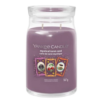 Yankee Candle - Illatos gyertya MYSTICAL TAROT CARD nagy 567g 60-90 óra