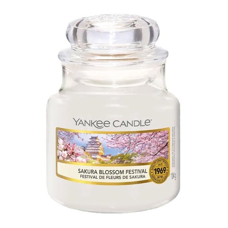 Yankee Candle - Illatos gyertya SAKURA BLOSSOM FESTIVAL kicsi 104g 20-30 óra